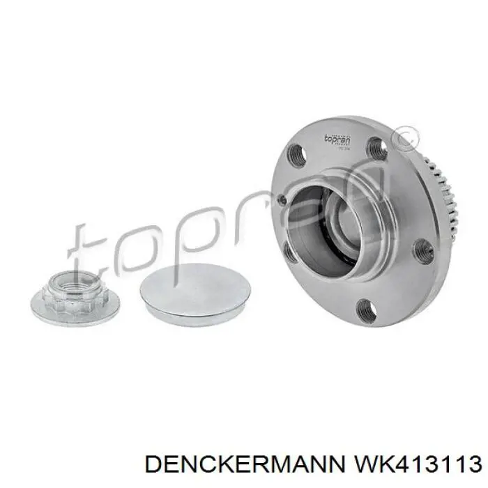 WK413113 Denckermann cubo de rueda trasero