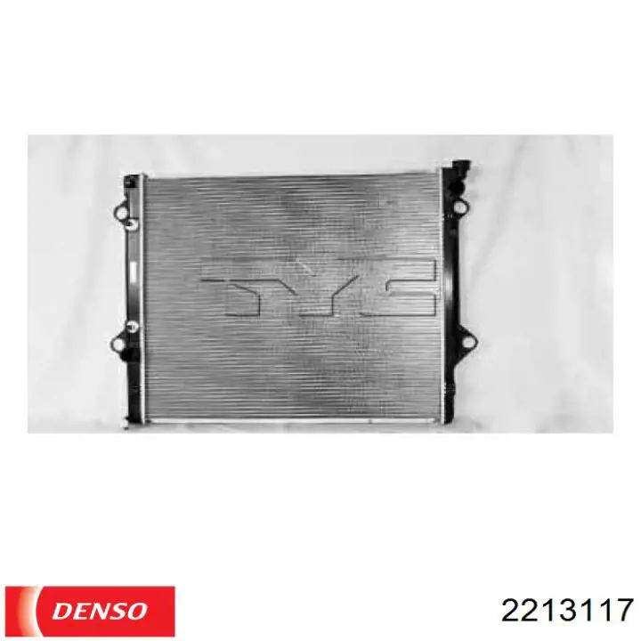 2213117 Denso radiador refrigeración del motor