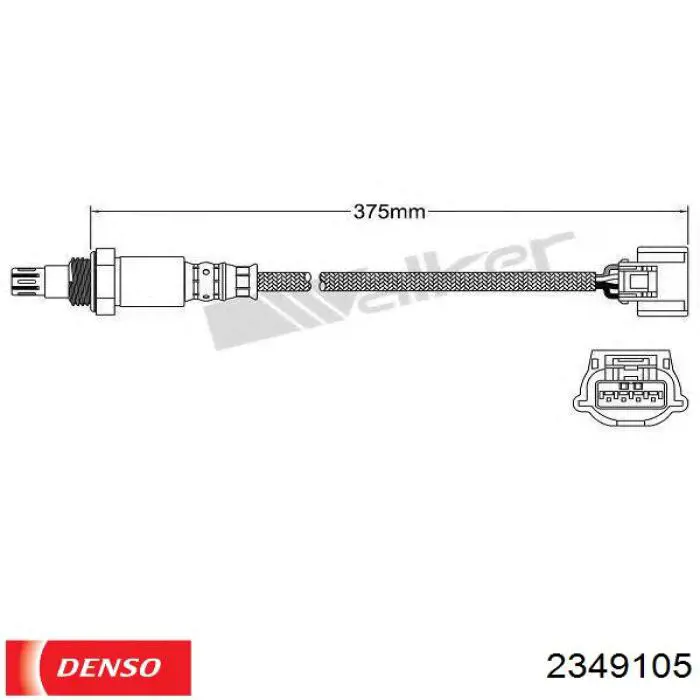 Comprar 226931KC0A Nissan/Infiniti Sensor de oxígeno previo al catalizador