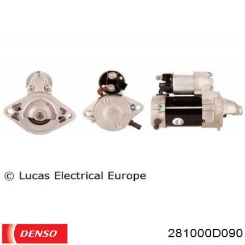 281000D090 Denso motor de arranque