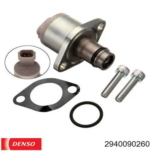 Comprar 2940090260 Denso Válvula reguladora de presión del sistema common rail