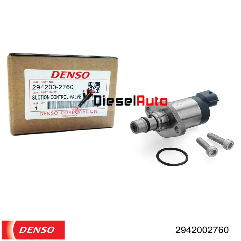 2942002760 Denso válvula reguladora de presión common-rail-system