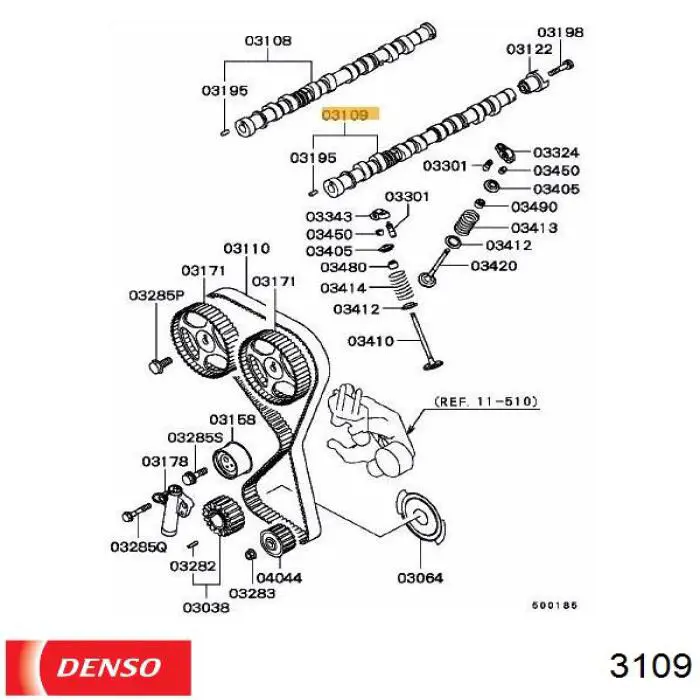 Comprar 3109 Denso Bujía de encendido