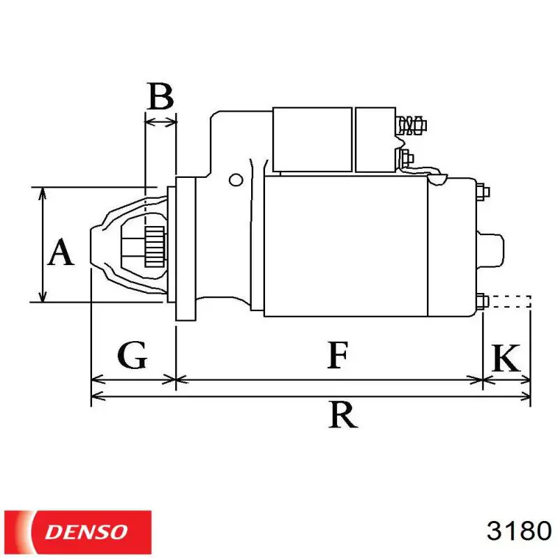 3180 Denso bujía