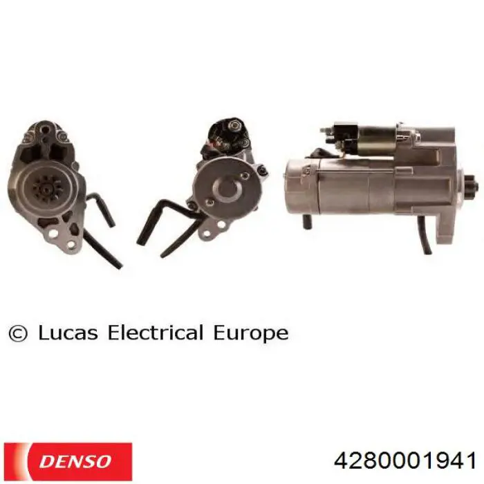 428000-1941 Denso motor de arranque