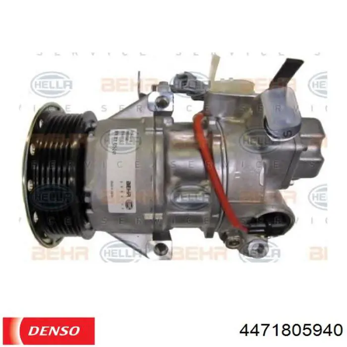 447180-5940 Denso compresor de aire acondicionado