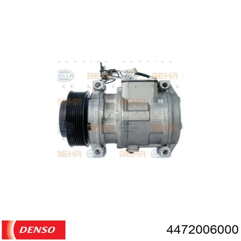 4472006000 Denso compresor de aire acondicionado