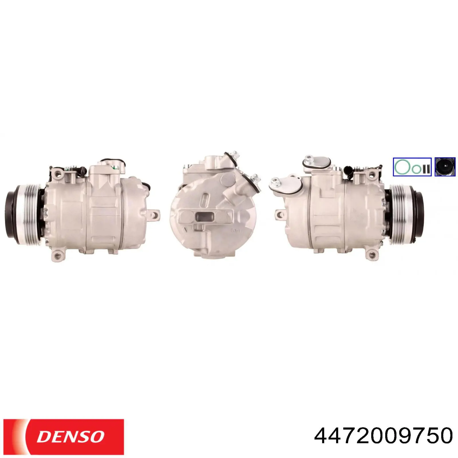 4472009750 Denso compresor de aire acondicionado