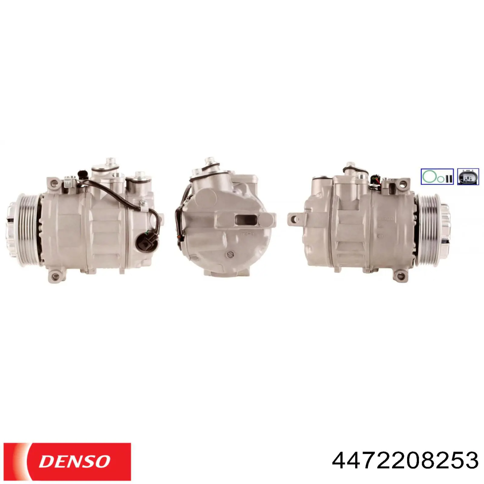 4472208253 Denso compresor de aire acondicionado