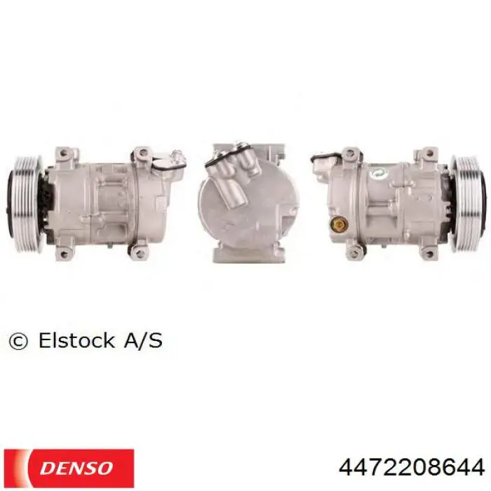 4472208644 Denso compresor de aire acondicionado