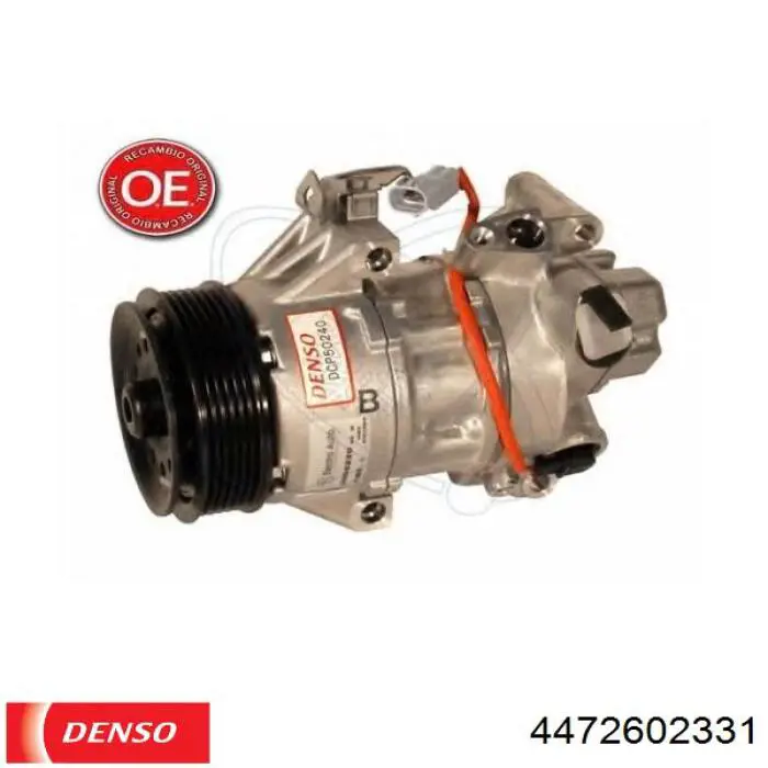 447260-2331 Denso compresor de aire acondicionado