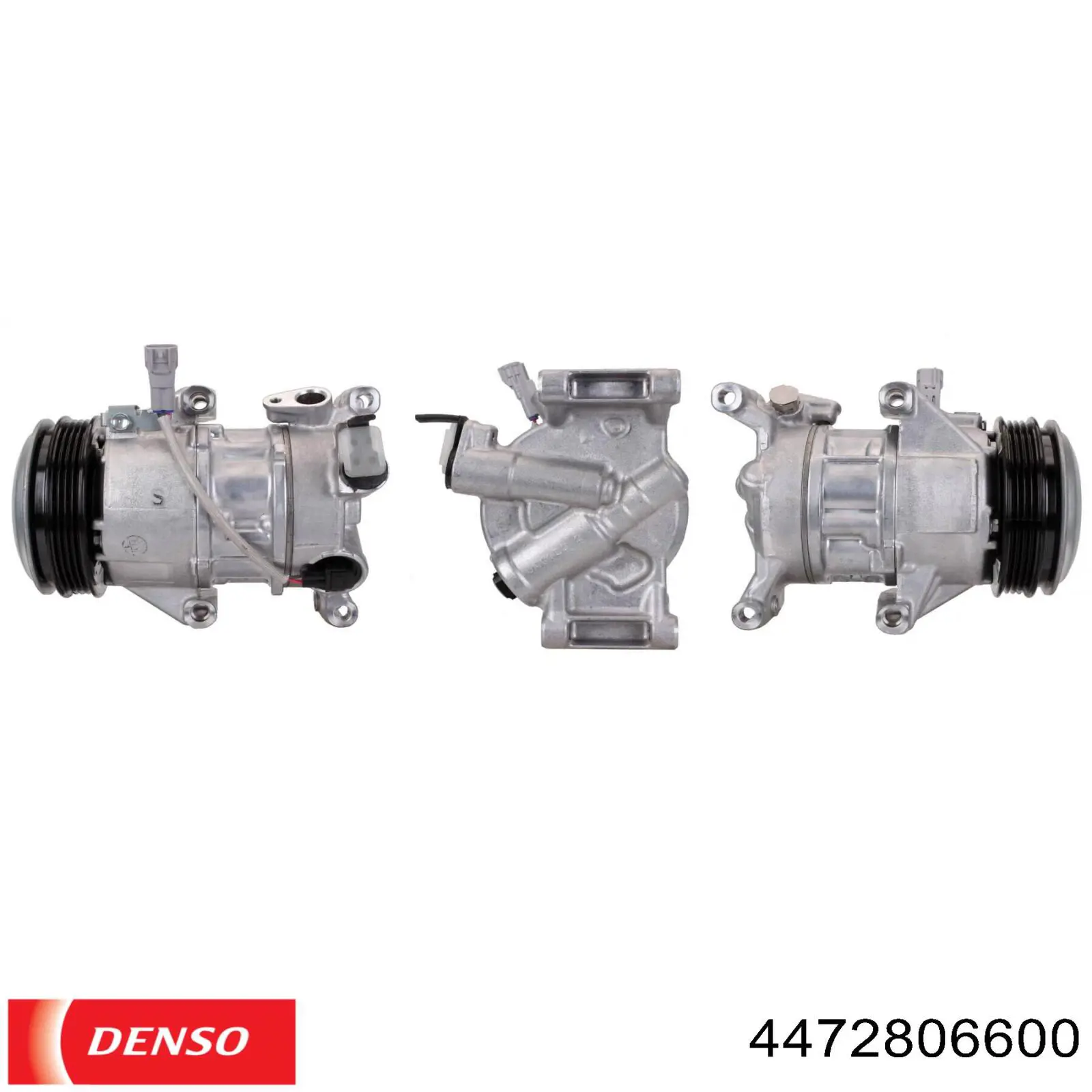 4472806600 Denso compresor de aire acondicionado