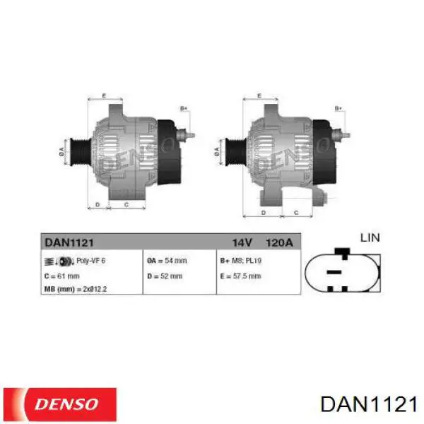 Comprar 68254602AA Chrysler Dynamo