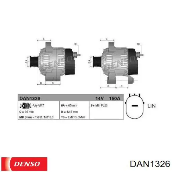 Comprar 185046501 Perkins Dynamo