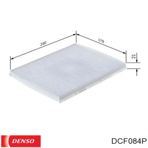 DCF084P Denso filtro de habitáculo