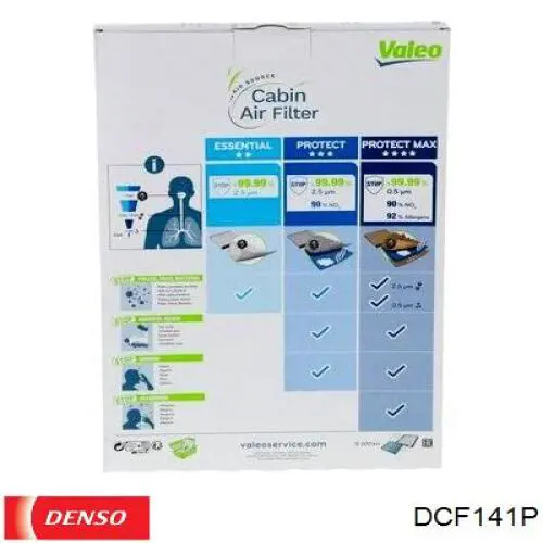 Comprar DCF141P Denso Filtro de aire del habitáculo