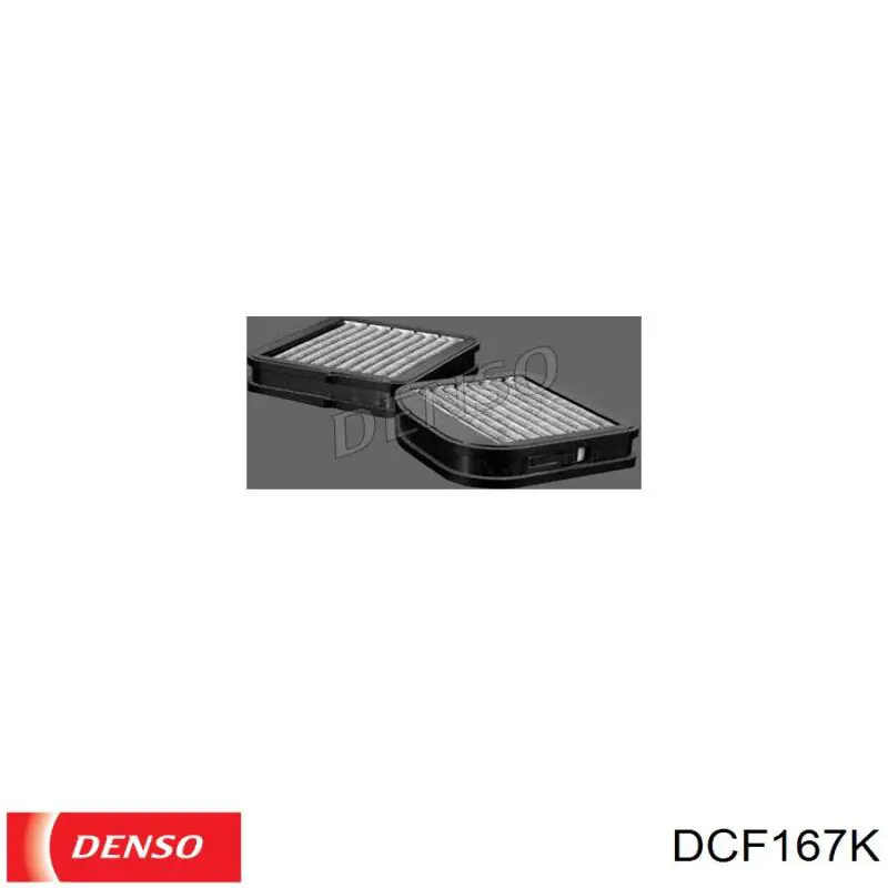 DCF167K Denso filtro habitáculo