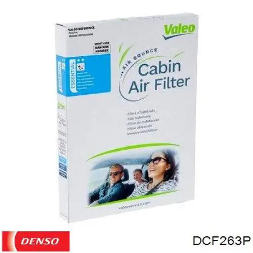 DCF263P Denso filtro habitáculo