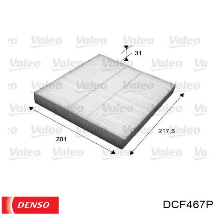 Comprar DCF467P Denso Filtro de aire del habitáculo