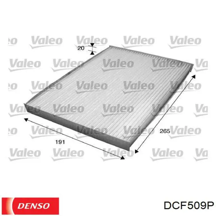 Filtro de cabina Denso DCF509P precio, desde 5,50 EUR