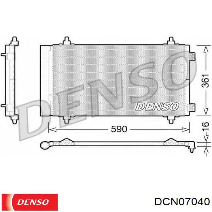 Condensador Nissens 94102