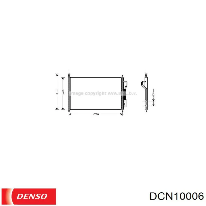 Condensador Denso DCN10006