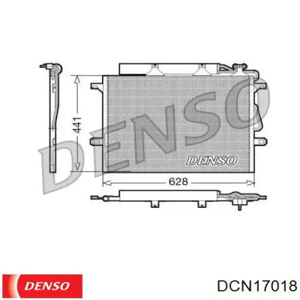Condensador Denso DCN17018