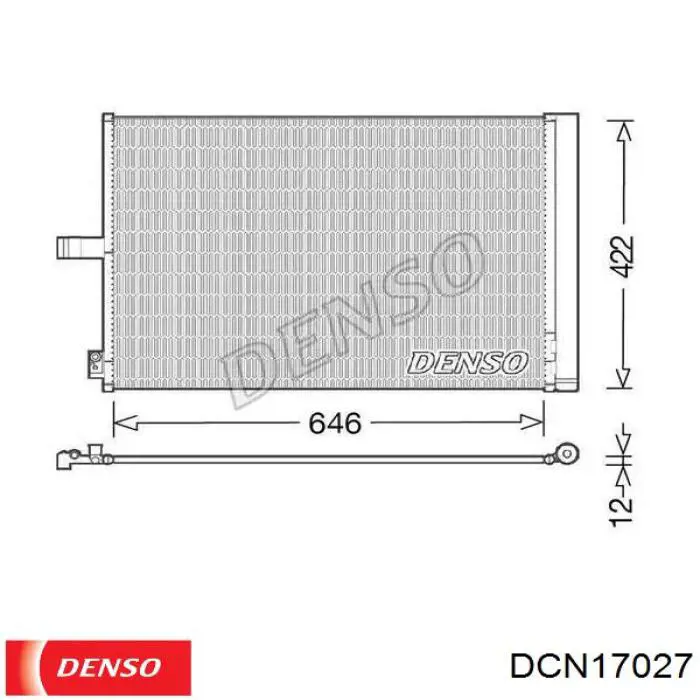 Comprar 350457 NRF Condensador de aire acondicionado