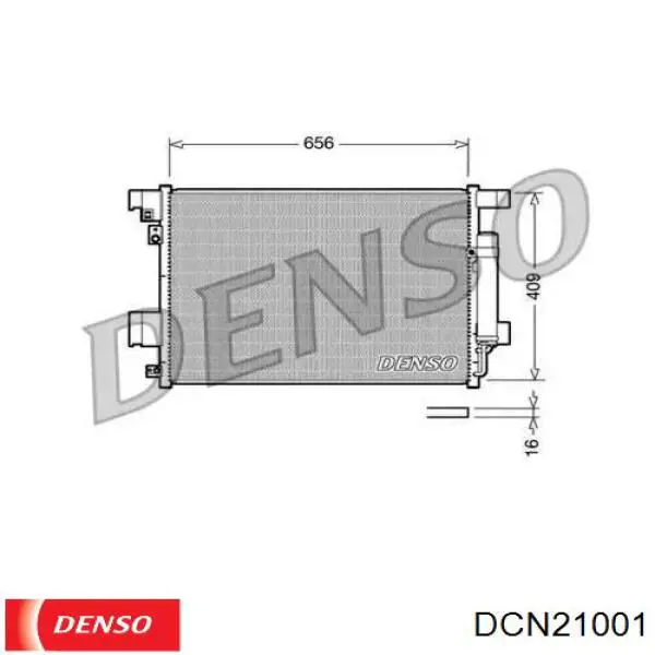 Aire acondicionado capacitor Denso DCN21001 precio, desde 99,16 EUR