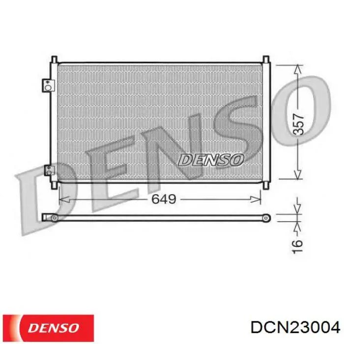 7700428315 Renault (RVI) Radiador de aire acondicionado