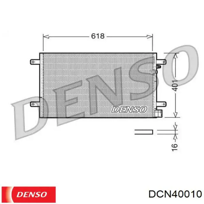 Aire acondicionado capacitor Denso DCN40010 precio, desde 101,31 EUR