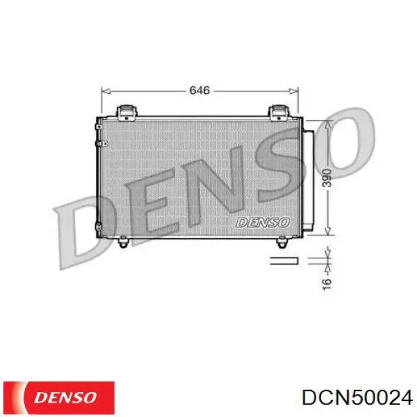 Aire acondicionado capacitor Denso DCN50024 precio, desde 71,15 EUR