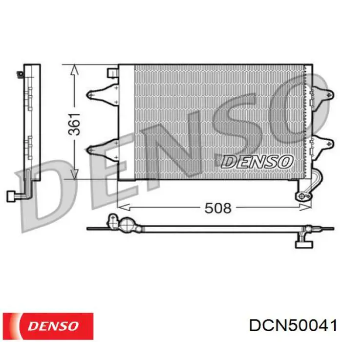 Condensador Denso DCN50041