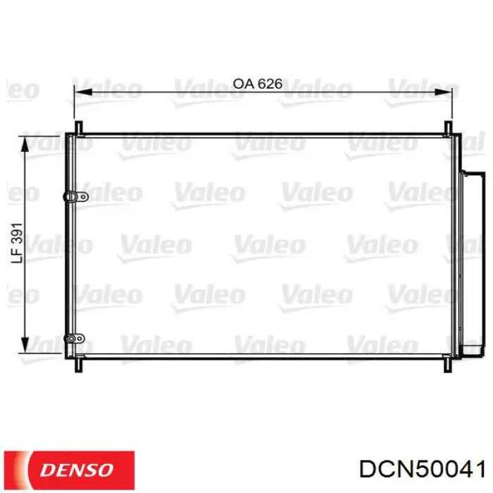 Comprar DCN50041 Denso Condensador de aire acondicionado
