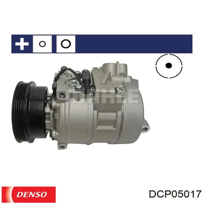 DCP05017 Denso compresor de aire acondicionado