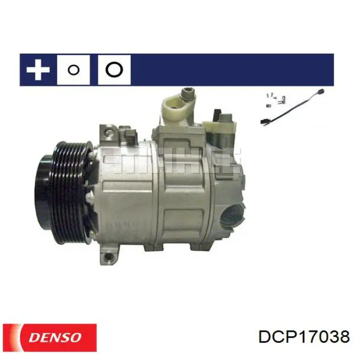 DCP17038 Denso compresor de aire acondicionado