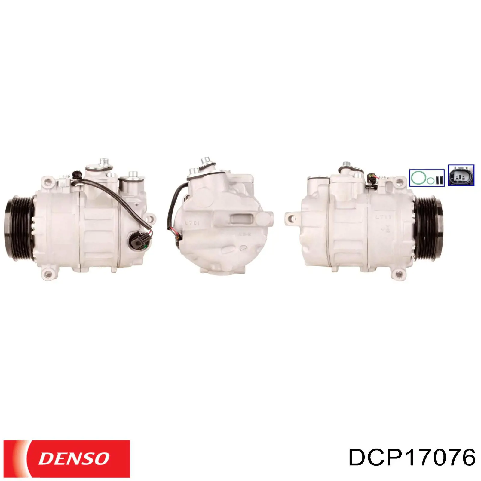 DCP17076 Denso compresor de aire acondicionado