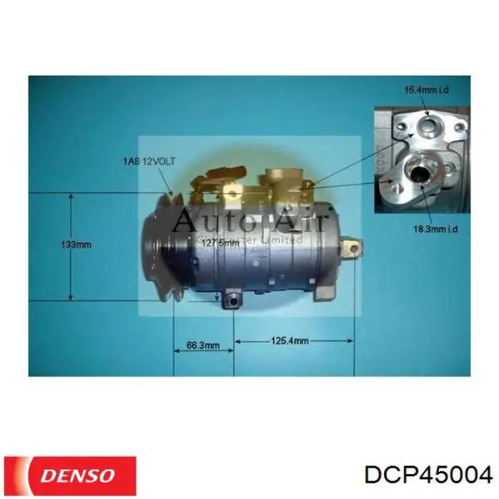 DCP45004 Denso compresor de aire acondicionado