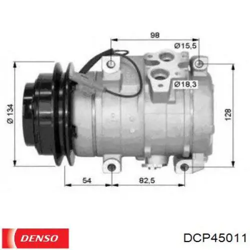 Compresor de aire acondicionado DCP45011 Denso