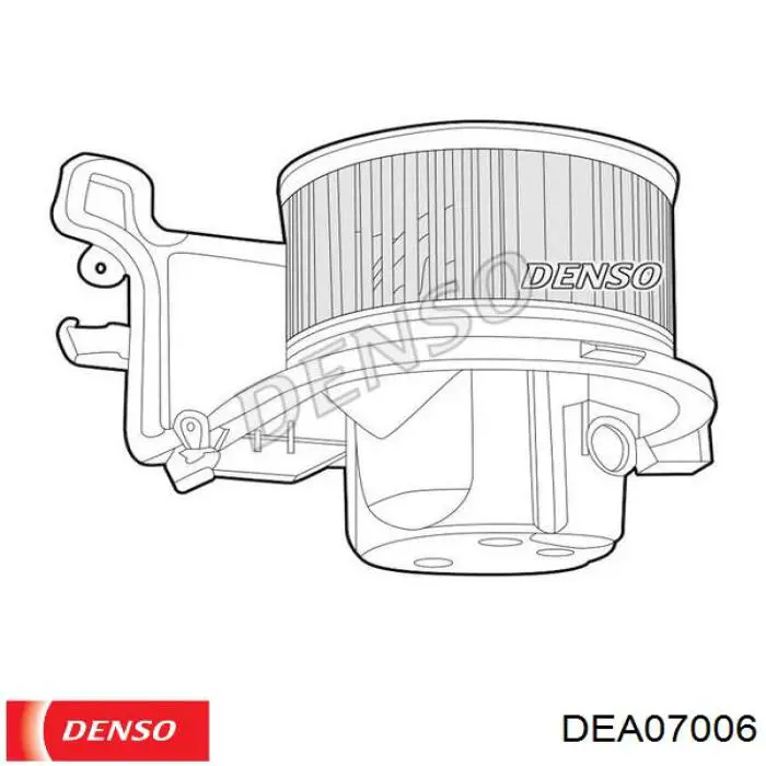 DEA07006 Denso motor eléctrico, ventilador habitáculo