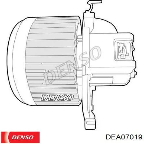 DEA07019 Denso motor eléctrico, ventilador habitáculo