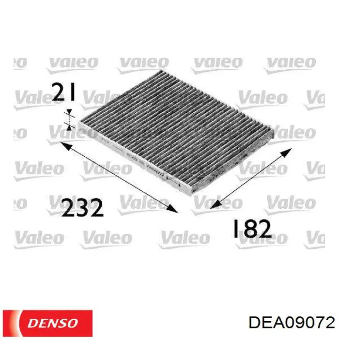 Ventilador habitáculo DEA09072 Denso