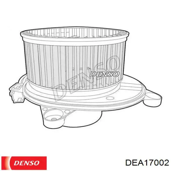 Ventilador habitáculo DEA17002 Denso