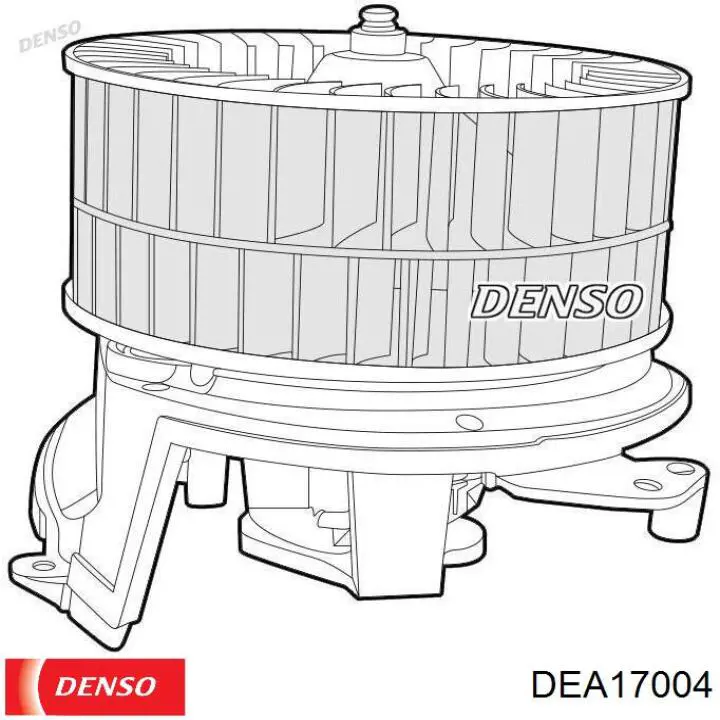 DEA17004 Denso motor eléctrico, ventilador habitáculo