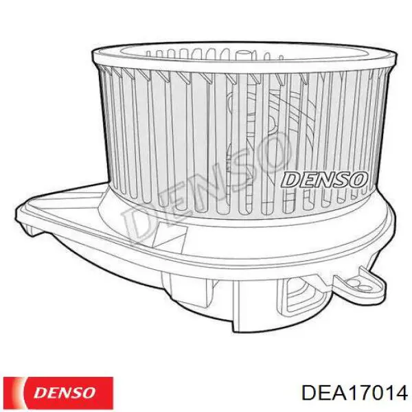 DEA17014 Denso motor eléctrico, ventilador habitáculo