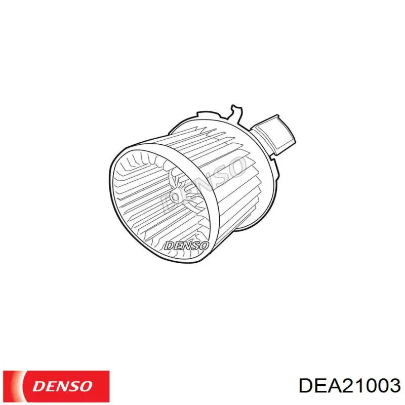 DEA21003 Denso motor eléctrico, ventilador habitáculo