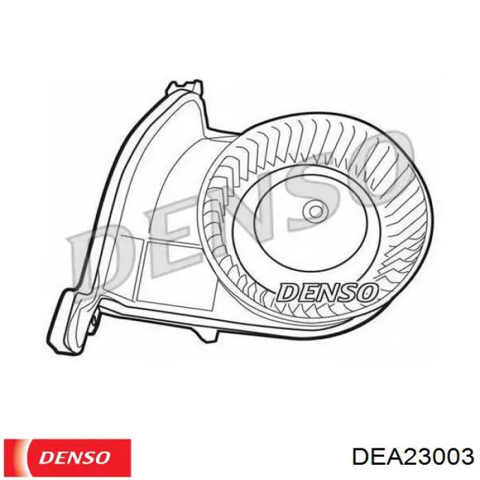 DEA23003 Denso motor eléctrico, ventilador habitáculo