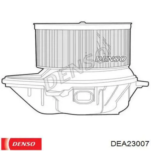 DEA23007 Denso motor eléctrico, ventilador habitáculo