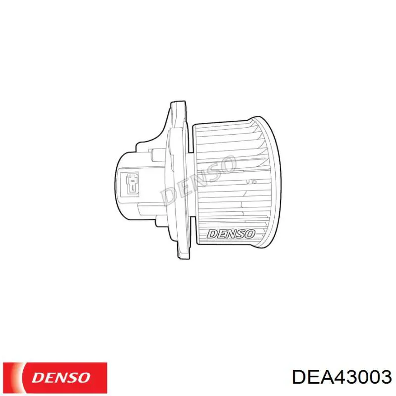 DEA43003 Denso motor eléctrico, ventilador habitáculo