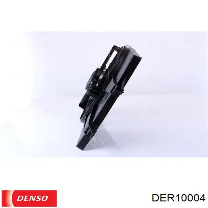 DER10004 Denso difusor de radiador, ventilador de refrigeración, condensador del aire acondicionado, completo con motor y rodete